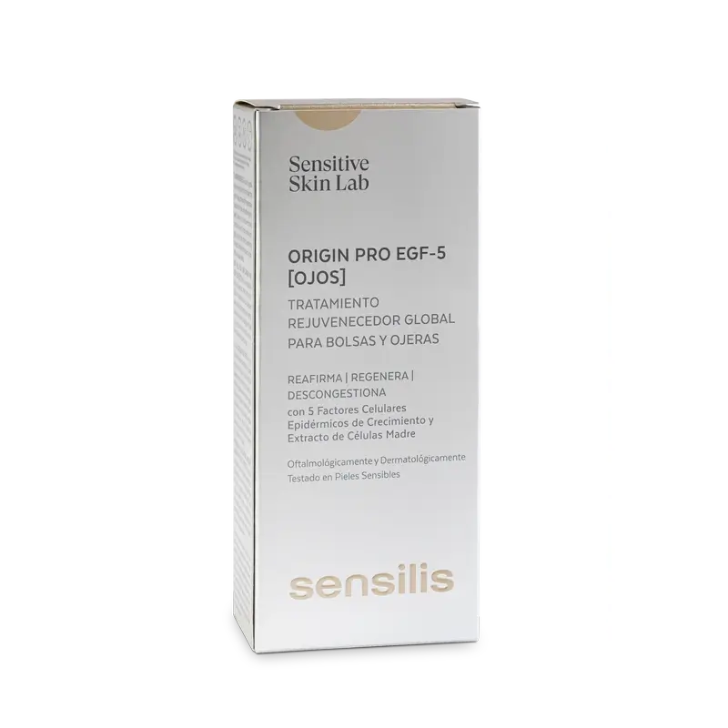 Sensilis Origin Pro Contorno de Ojos Antiedad con 5 Factores de Crecimiento 15 ml