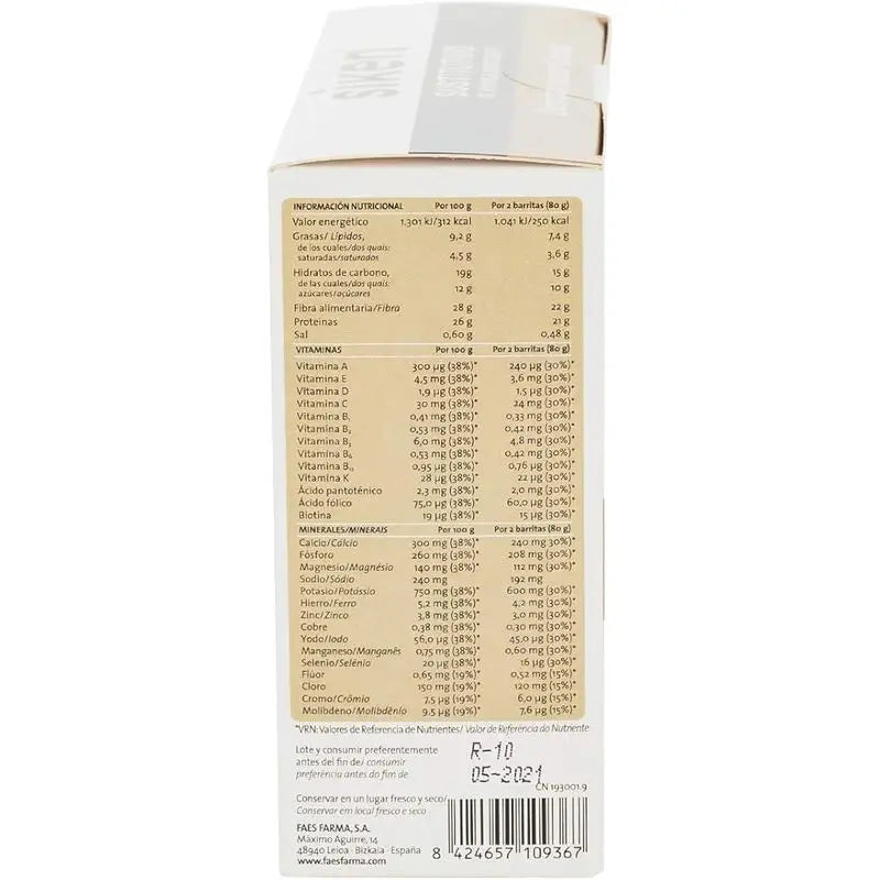 Siken Sustitutivo Barritas Cookie 8 unidades