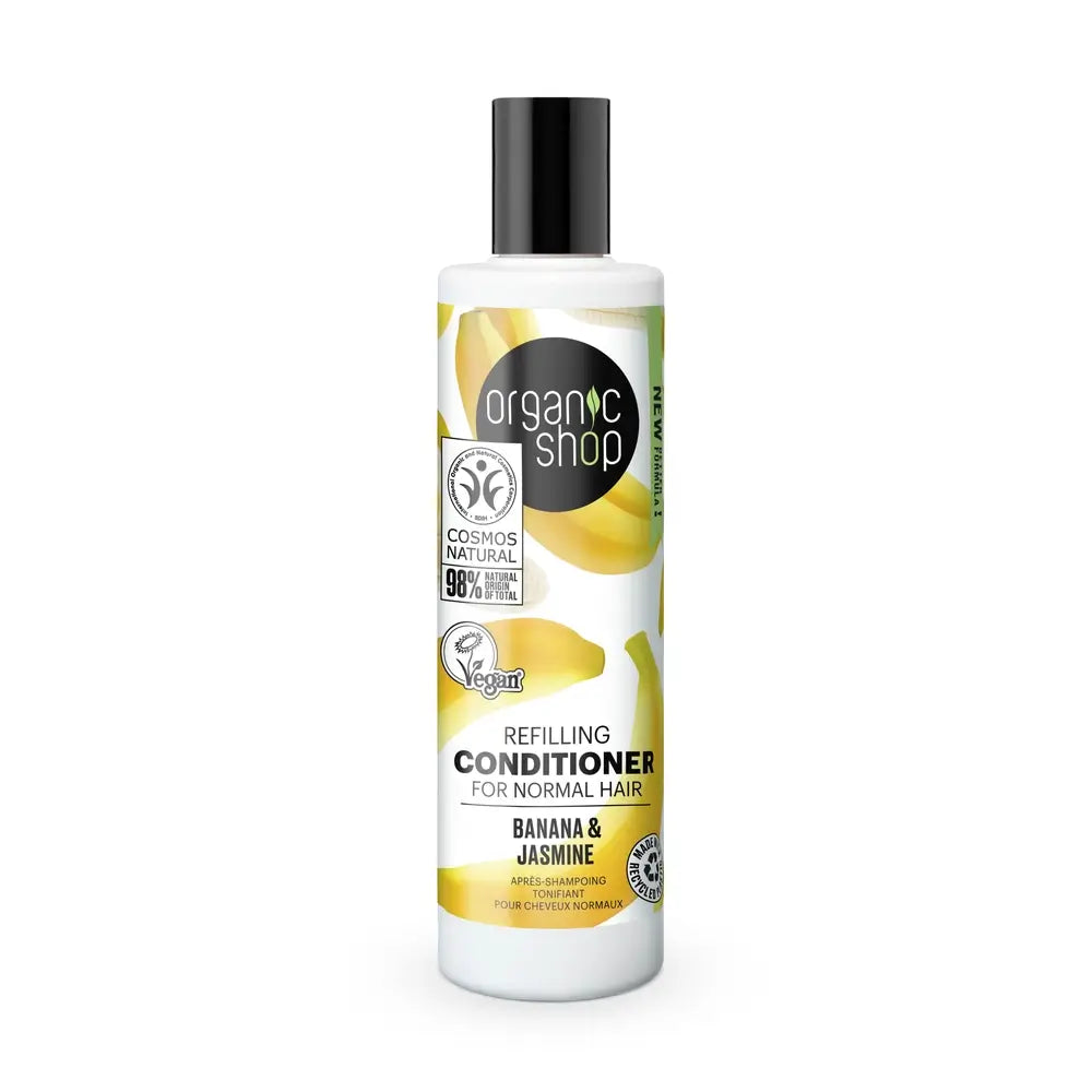 Skin Super Good Acondicionador Rellenador Para Cabello Normal Plátano Y Jazmín, 280 Ml