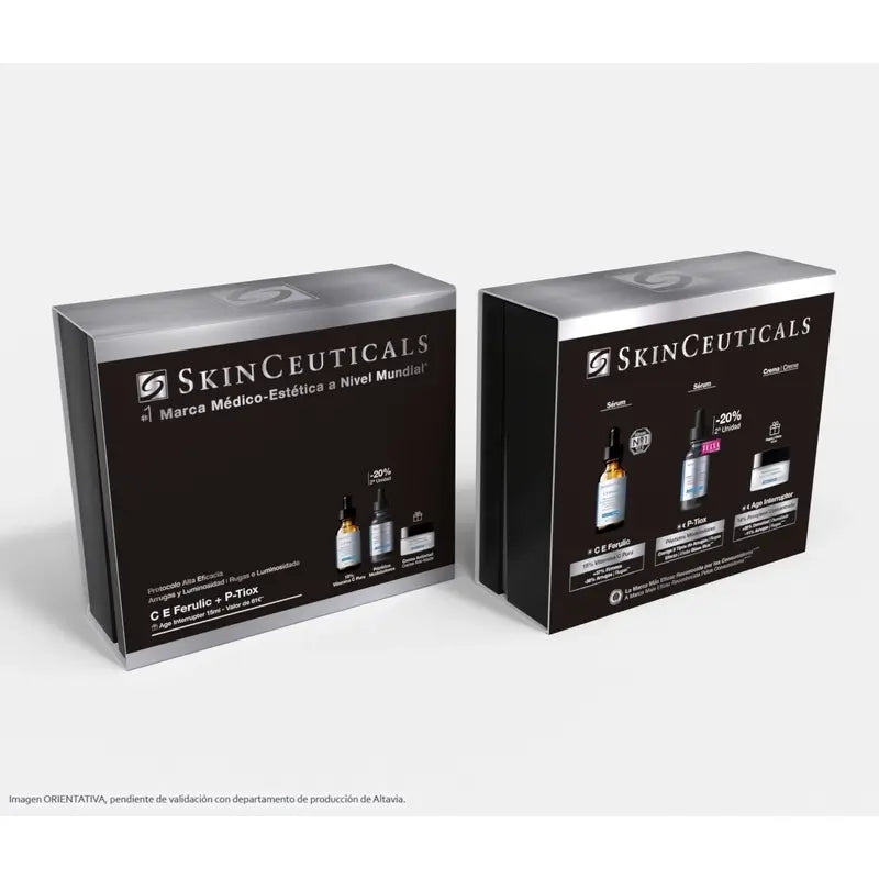 Skinceuticals Protocolo Arrugas Y Luminosidad C E Ferulic + P-Tiox