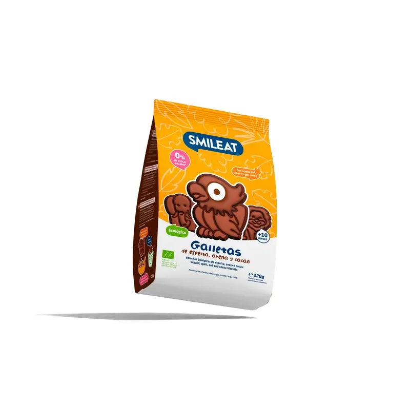 Smileat Galleta Cacao Eco , 220 gr
