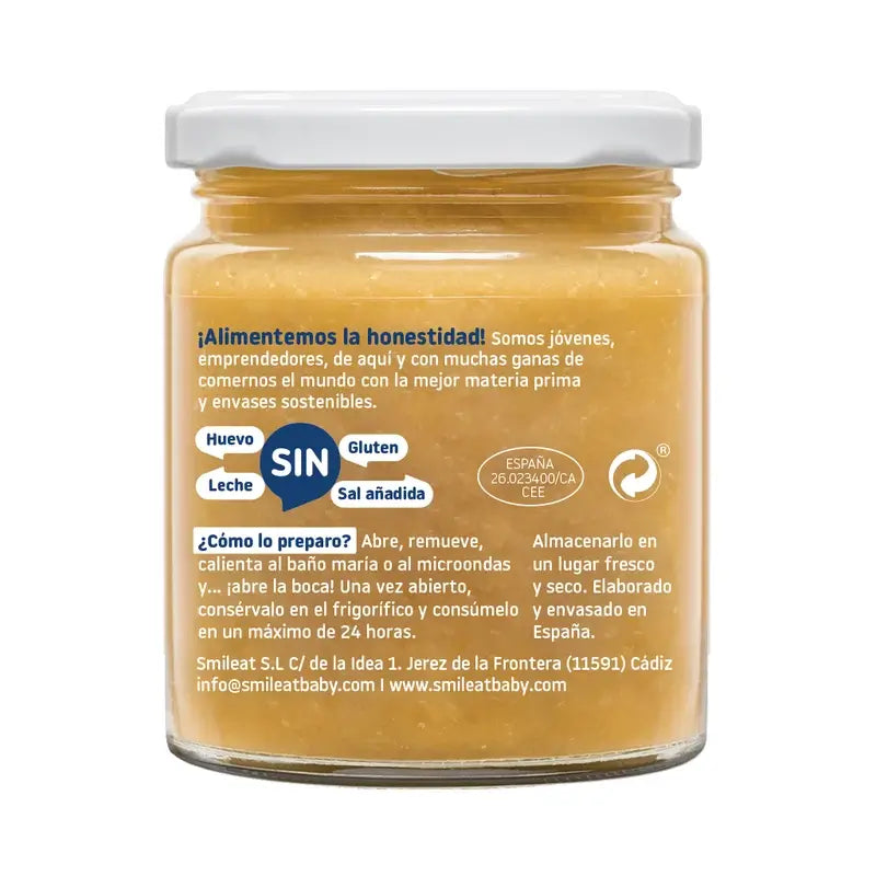 Smileat Tarrito De Bacalao Con Patatas Y Verduras , 230 gr
