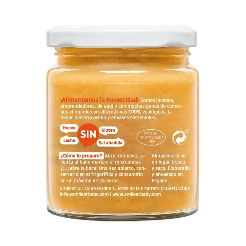 Smileat Tarrito De Cocidito Con Ternera Y Jamón , 230 gr