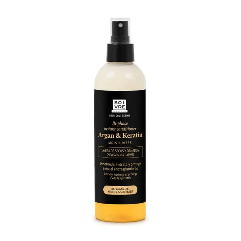 Soivre Acondicionador Argán Y Keratina, 250 ml