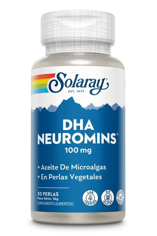Solaray Dha Neuromins 100 Mg, 30 Perlas
