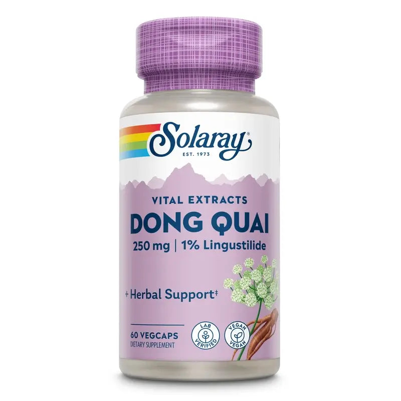 Solaray Dong Quai 60 Cápsulas
