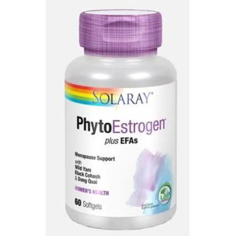 Solaray Phytoestrogen Plus 60 Cápsulas