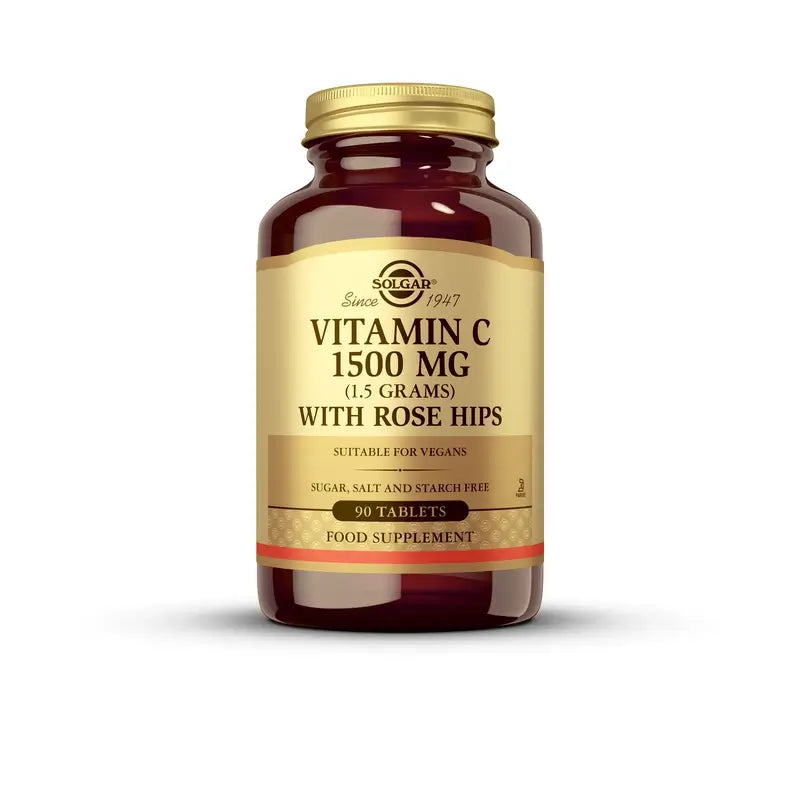 Solgar Rose Hips 1500 mg, 90 comprimidos