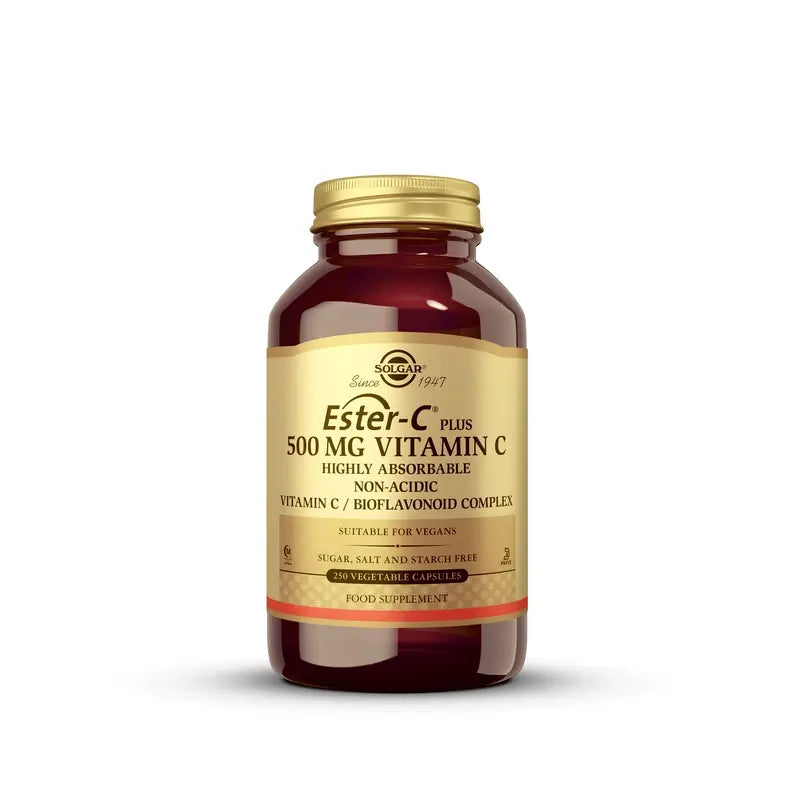 Solgar Ester-C Plus 500mg, 250 Cápsulas