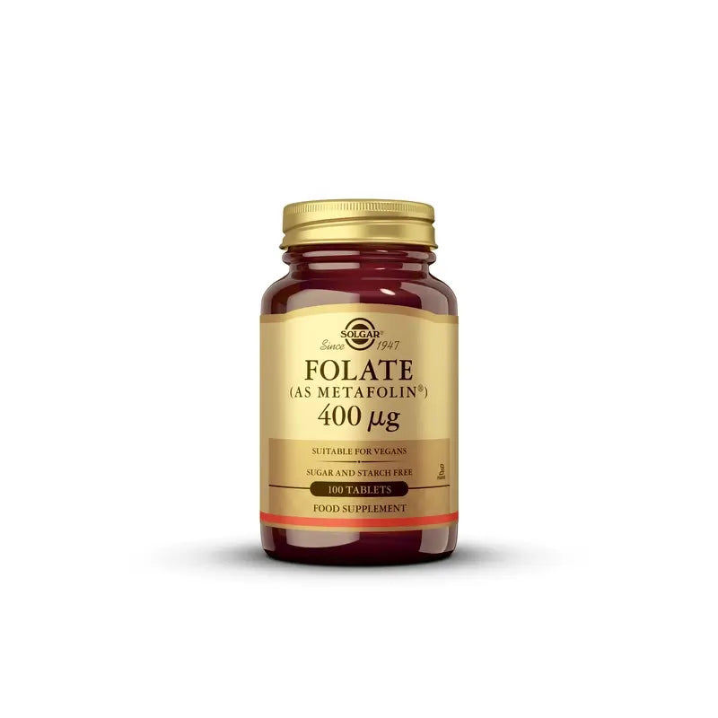 Solgar Folato 400mcg, 100 Comprimidos