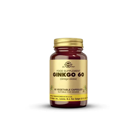 Solgar Ginkgo 60, 60 Cápsulas