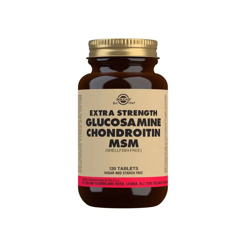 Solgar Glucosamina Condroitina MSM, 120 Comprimidos