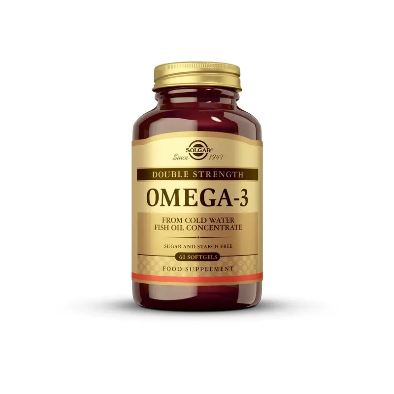 Solgar Omega-3 Doble Concentración, 60 cápsulas