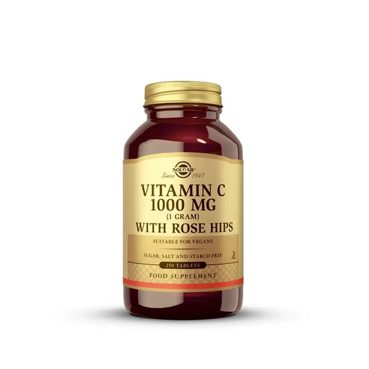 Solgar Rose Hips 1000 mg, 250 comprimidos