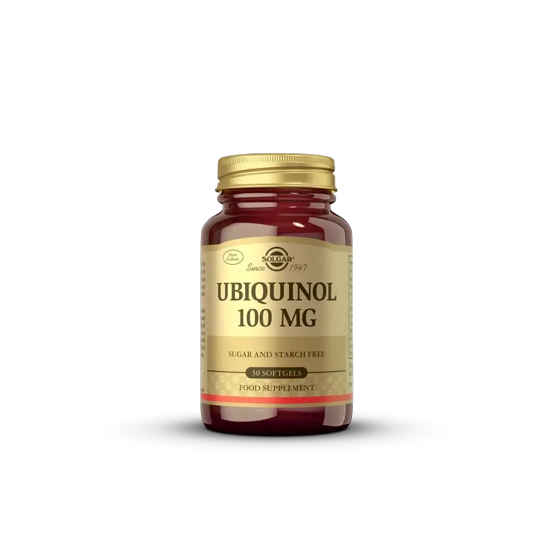 Solgar Ubiquinol 100 mg, 50 cápsulas blandas