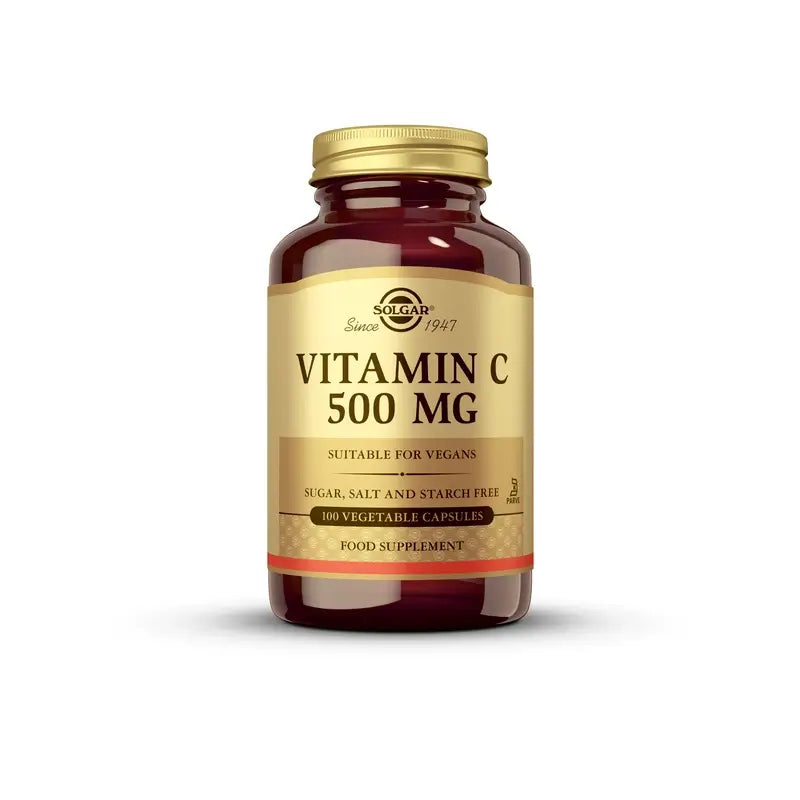 Solgar Vitamina C 500 mg, 100 cápsulas