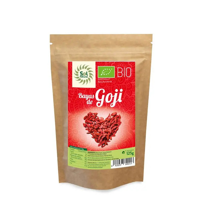 Solnatural Bayas De Goji Bio , 125 gr