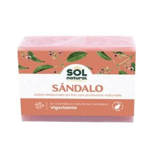 Solnatural Jabon En Pastilla De Sandalo Calmante 100Gr.