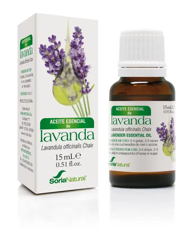 Soria Natural Esencia De Lavanda, 15 Ml