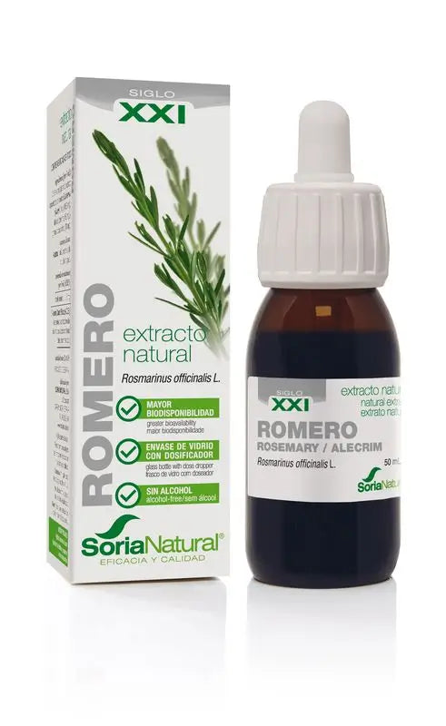 Soria Natural Extracto De Romero S. Xxi, 50 Ml