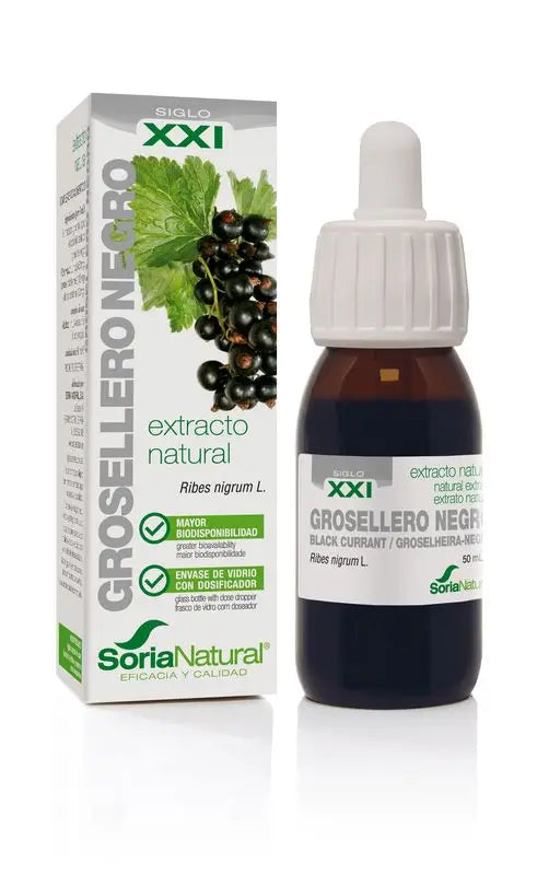 Soria Natural Extracto Grosellero Negro S Xxi, 50 Ml