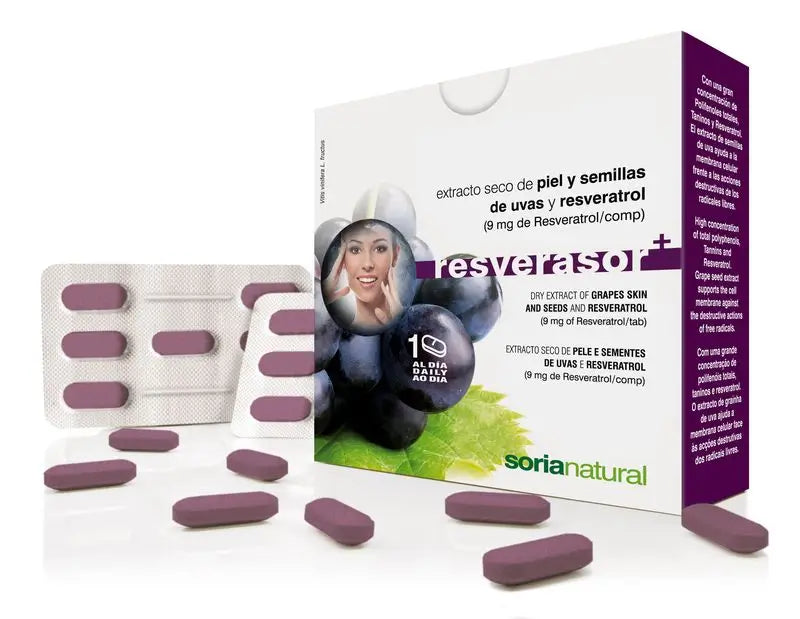 Soria Natural Resverasor Plus 134 Mg, 28 Comprimidos