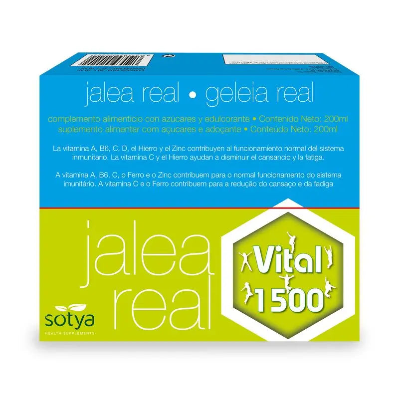 Sotya Jalea Real Vital 1500, 20 Ampollas X 10 Ml
