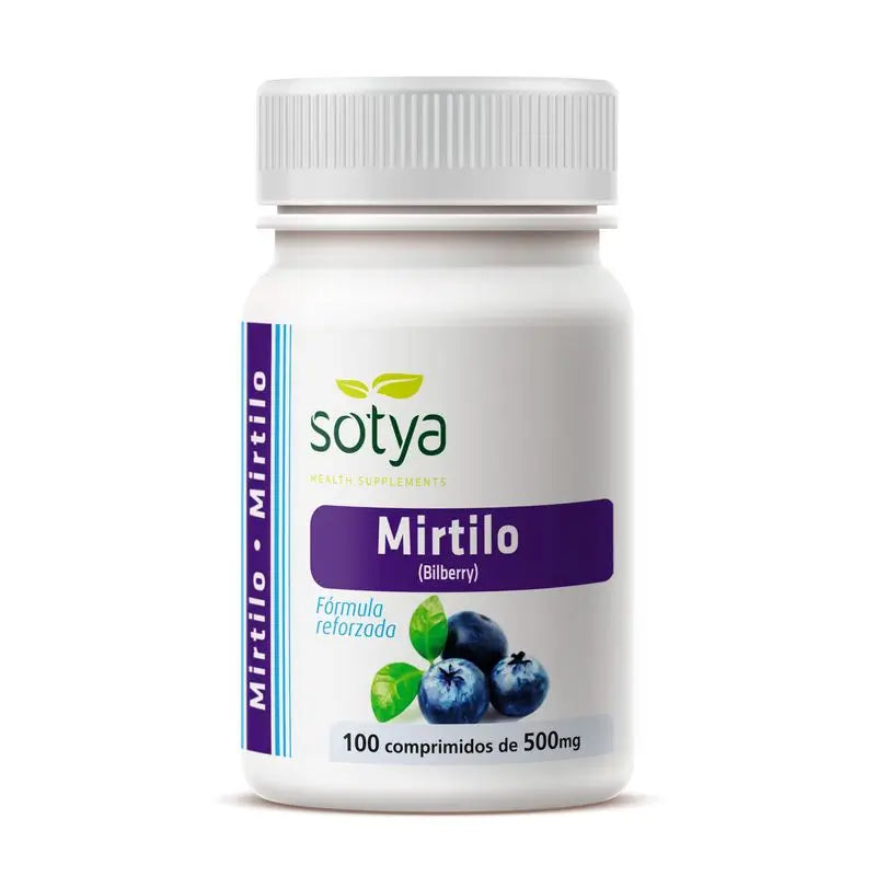 Sotya Mirtilo ( Bilberry), 100 Comprimidos