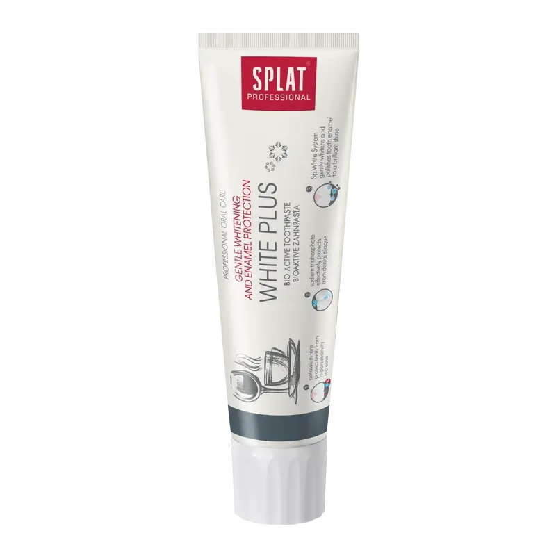 Splat White Plus Pasta De Dientes Professional , 100 ml