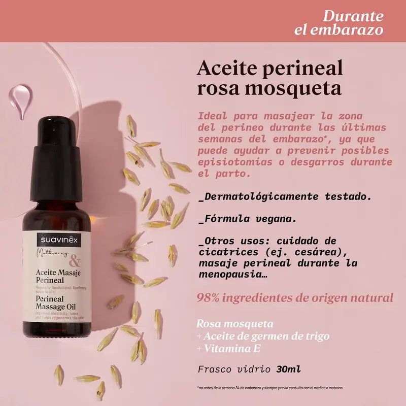 Suavinex Aceite Masaje Perineal, 30 Ml