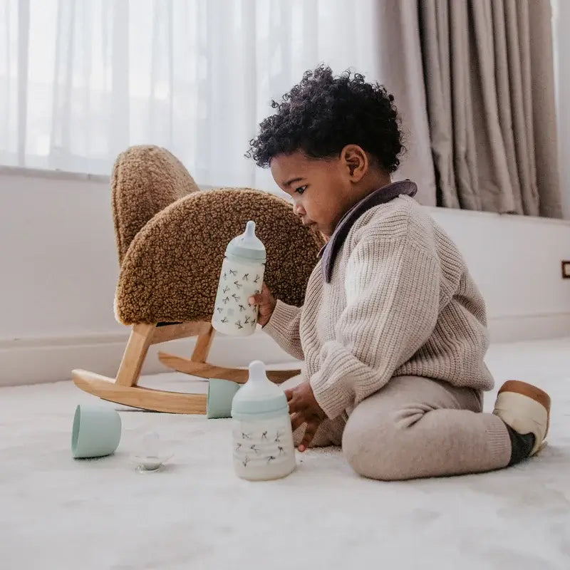 Suavinex Set Regalo Biberones Y Chupete Rosa +0M Birdies Verde