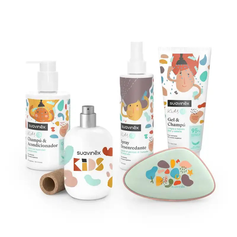 Suavinex Spray Desenredante Sin Aclarado Niños Y Niñas, 250 Ml