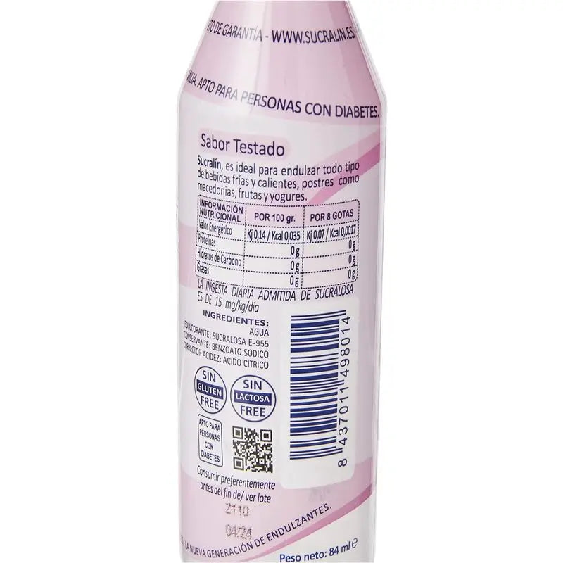 Sucralin Sucralin Liquido 84 Ml , 84 ml