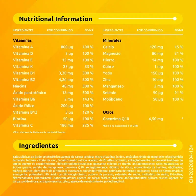 Supradyn Energy Extra Deporte Vitaminas y Energía, 30 Comprimidos