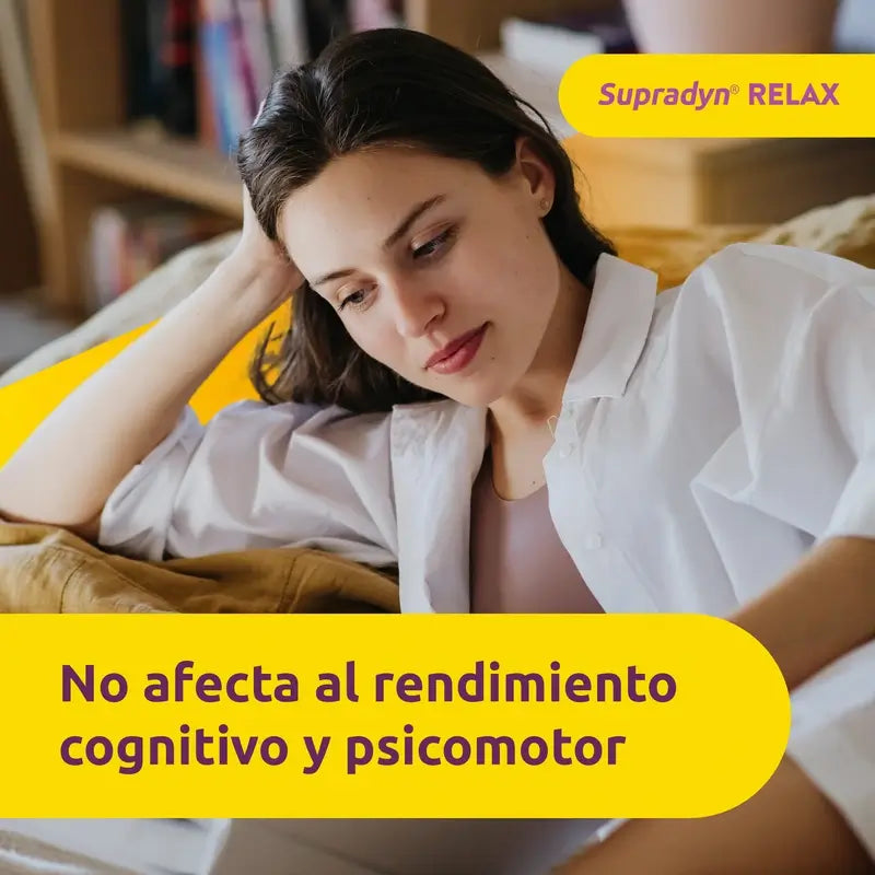 Supradyn Relax, Calma y Tranquilidad con Pasiflora y Valeriana, 60 Cápsulas