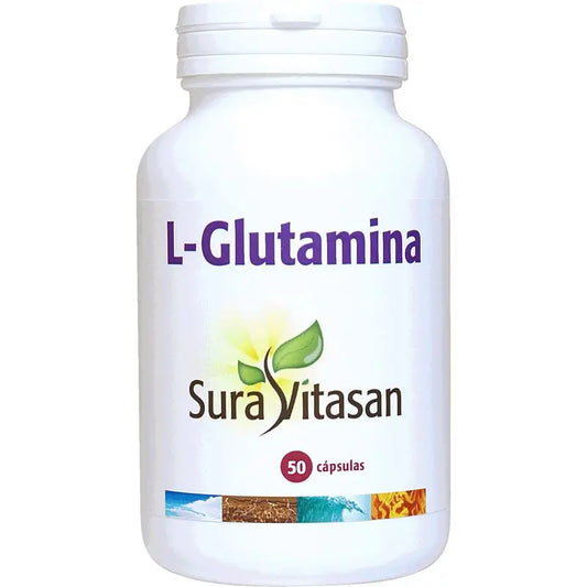 Sura Vitas L Glutamina 500 Mg , 50 cápsulas