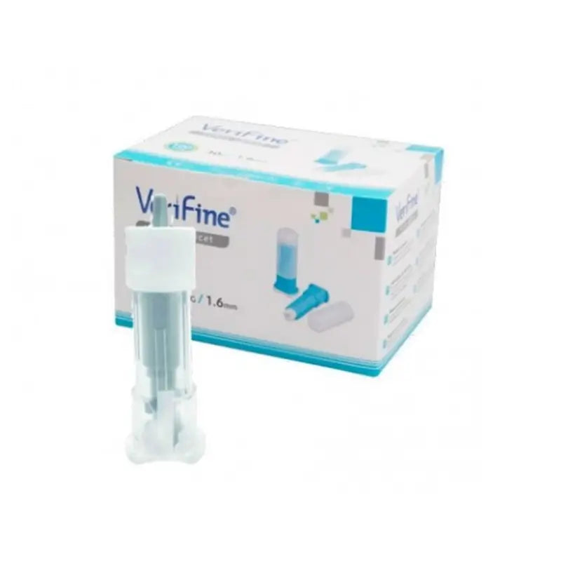 Surgicalmed Lancetas De Seguridad De Verifine 21G X 1,8 Mm , 100 unidades
