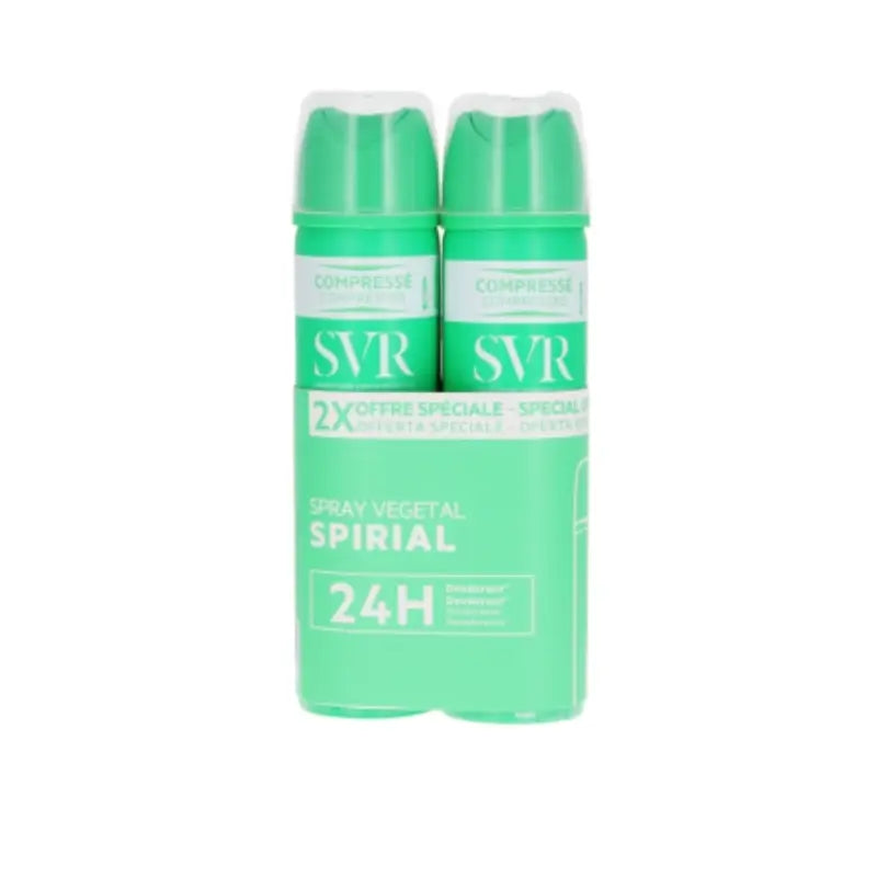 SVR Spirial Duplo Spray Vegetal, 2 x 75 ml