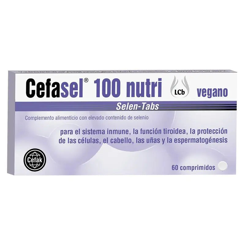 Symbiophar Cefasel 100 Nutri , 60 comprimidos