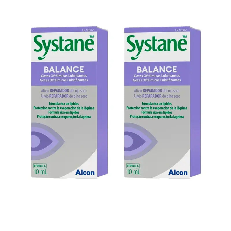 Systane Balance Gotas Oftalmológicas, Pack 2 X 10 Ml