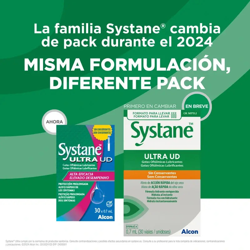 Systane Ultra, Pack 4 X 30 Unidades 0,7 Ml