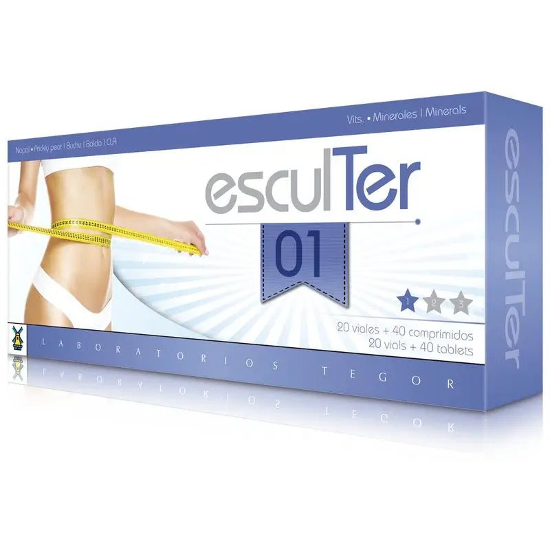 Tegor Esculter Nº 1 2 , 40 comprimidos