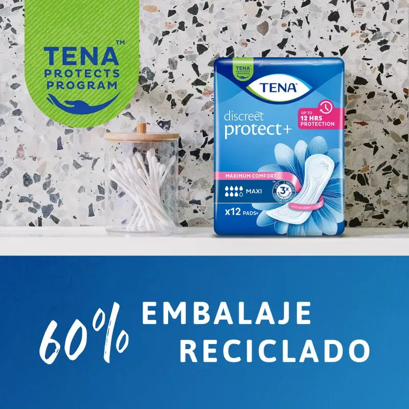 Tena Lady Compresas Maxi, 12 Unidades