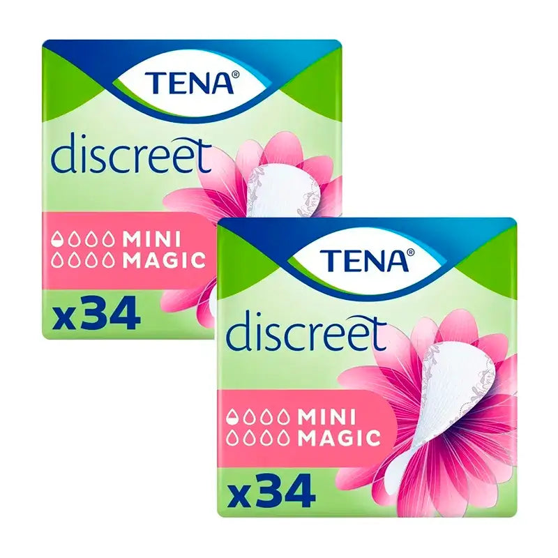 Tena Pack Lady Mini Magic, 2 X 34 Unidades