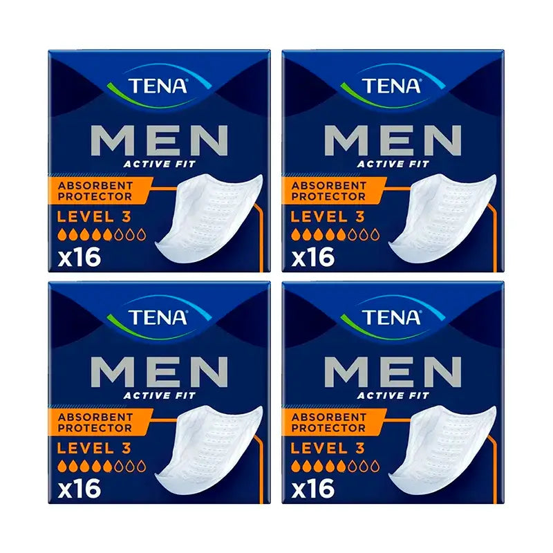 Tena Men Level 3, Pack 4x16 Unidades