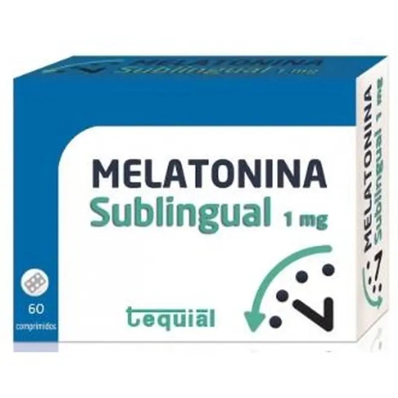 Tequial Melatonina 1Mg. 60Comp.Sublinguales