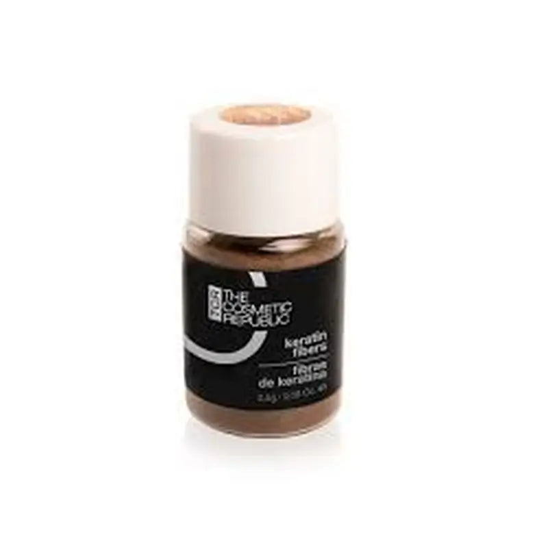 The Cosmetic Republic Fibras capilares Keratin Fibers Marrón Claro, 2,5 gr