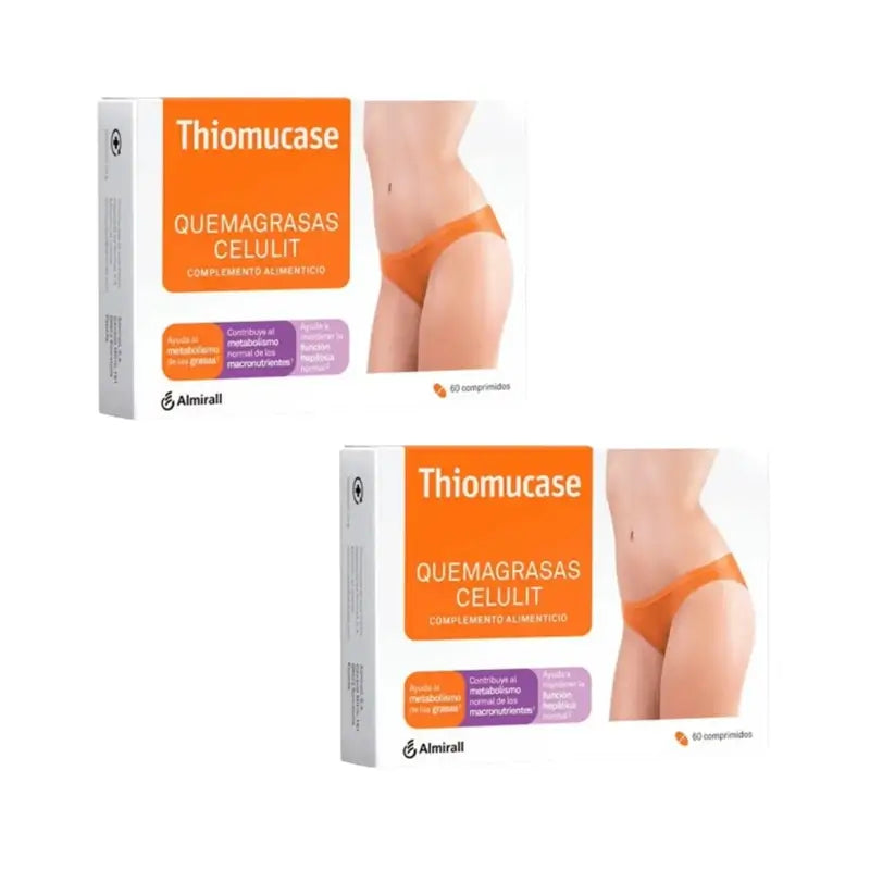 Thiomucase Quemagrasas Celulit, 2X60 Comprimidos