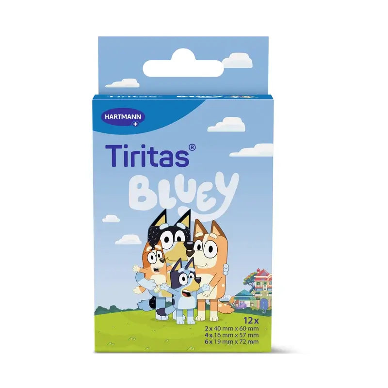 Tiritas Bluey Apósito Adhesivo , 12 unidades
