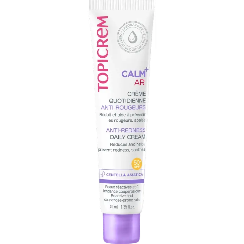 Topicrem Calm+ Crema Diaria Anti-Rojeces Spf50+ , 40 ml